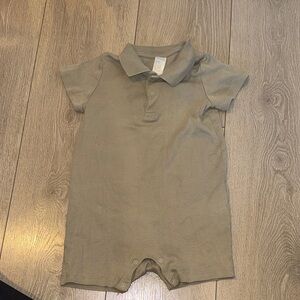 H&M Olive Green Kids One Piece